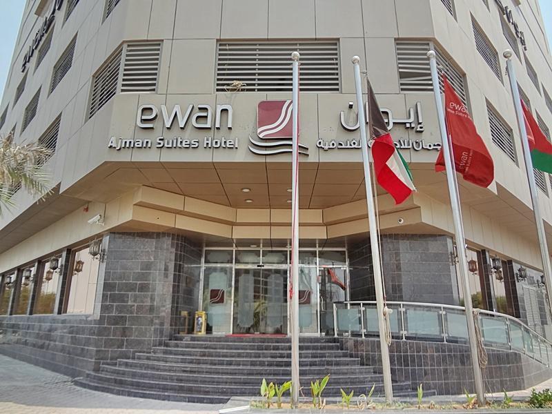 Ewan Ajman Suites Hotel Exterior foto
