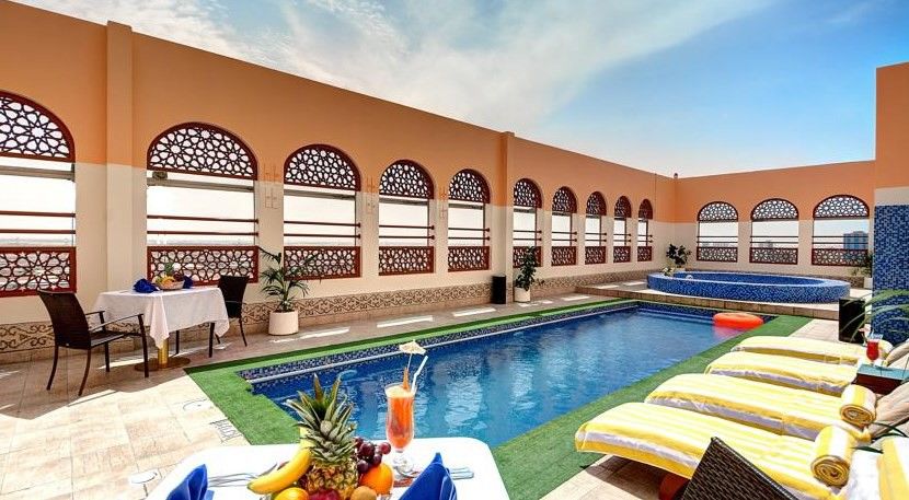Ewan Ajman Suites Hotel Exterior foto